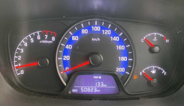 2015 Hyundai Xcent S 1.2, Petrol, Manual, 50,822 km, Odometer Image