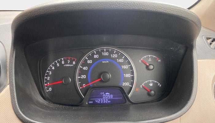 2015 Hyundai Grand i10 SPORTZ 1.2 KAPPA VTVT, Petrol, Manual, 42,322 km, Odometer Image