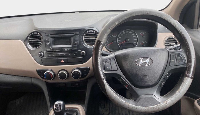 2015 Hyundai Grand i10 SPORTZ 1.2 KAPPA VTVT, Petrol, Manual, 42,322 km, Steering Wheel Close Up