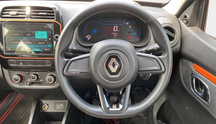 2021 Renault Kwid CLIMBER 1.0 (O), Petrol, Manual, 22,933 km, Steering Wheel Close Up