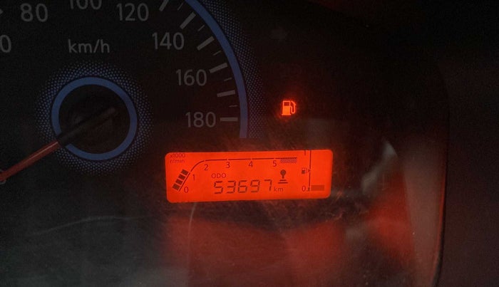2016 Datsun Redi Go T (O), Petrol, Manual, 53,676 km, Odometer Image