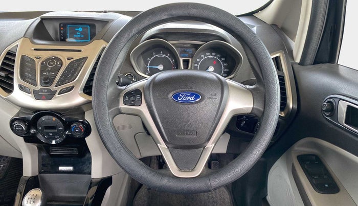 2016 Ford Ecosport TITANIUM 1.5L PETROL, Petrol, Manual, 38,853 km, Steering Wheel Close Up