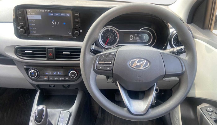 2019 Hyundai GRAND I10 NIOS SPORTZ AMT 1.2 KAPPA VTVT, Petrol, Automatic, 22,054 km, Steering Wheel Close Up