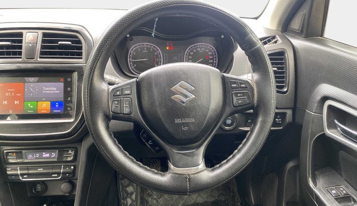 2020 Maruti Vitara Brezza ZXI, Petrol, Manual, 65,394 km, Steering Wheel Close Up