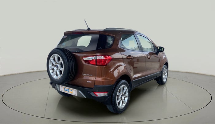 2019 Ford Ecosport TITANIUM + 1.5L DIESEL, Diesel, Manual, 1,10,652 km, Right Back Diagonal
