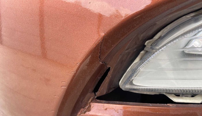 2019 Ford Ecosport TITANIUM + 1.5L DIESEL, Diesel, Manual, 1,10,652 km, Front bumper - Minor scratches