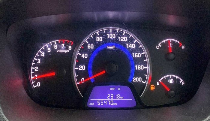 2016 Hyundai Grand i10 ERA 1.2 KAPPA VTVT, Petrol, Manual, 55,444 km, Odometer Image