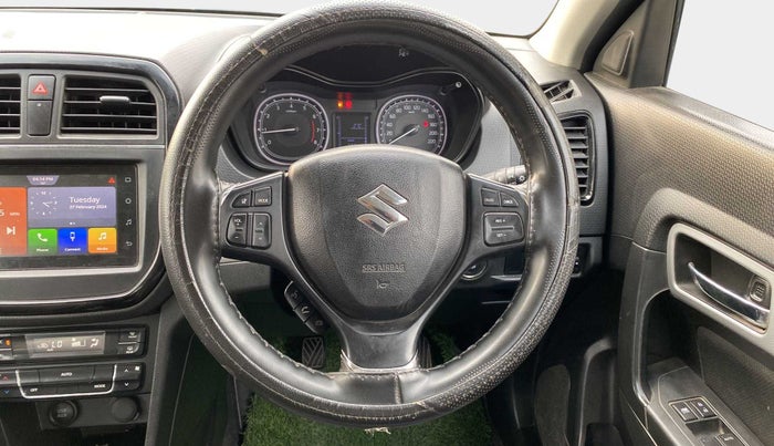 2020 Maruti Vitara Brezza ZXI PLUS, Petrol, Manual, 22,713 km, Steering Wheel Close Up