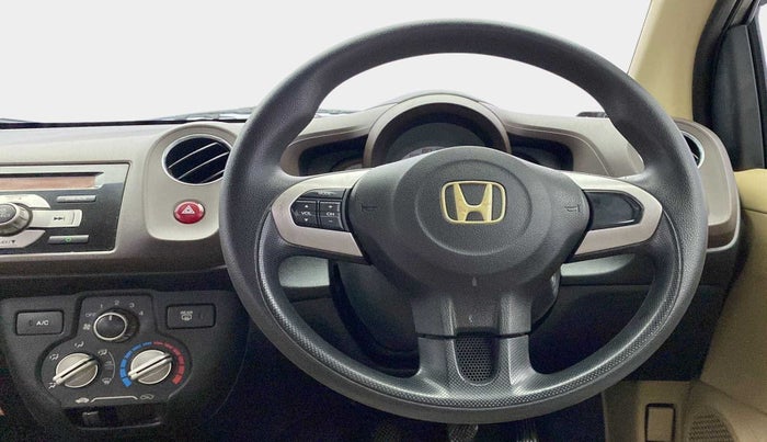 2013 Honda Brio S MT, Petrol, Manual, 65,627 km, Steering Wheel Close Up