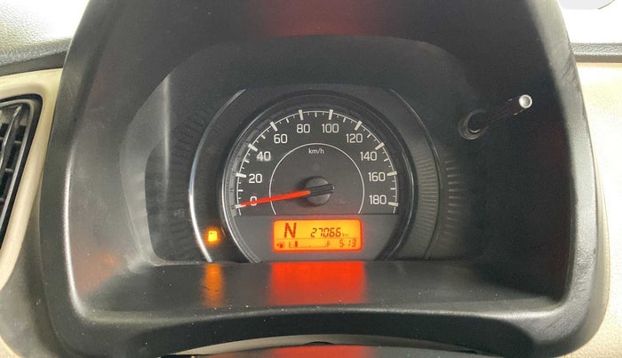 2019 Maruti New Wagon-R VXI 1.2 AMT, Petrol, Automatic, 27,065 km, Odometer Image