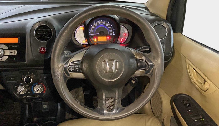 2016 Honda Brio S MT, Petrol, Manual, 40,887 km, Steering Wheel Close Up