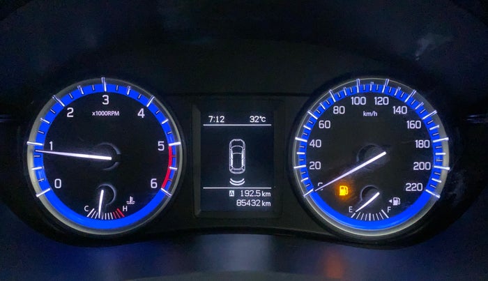 2017 Maruti S Cross ZETA 1.3, Diesel, Manual, 85,432 km, Odometer Image