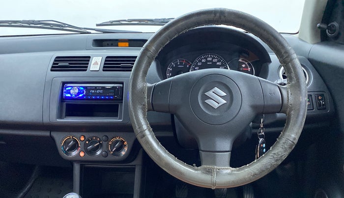 2011 Maruti Swift VXI D, Petrol, Manual, 55,215 km, Steering Wheel Close Up
