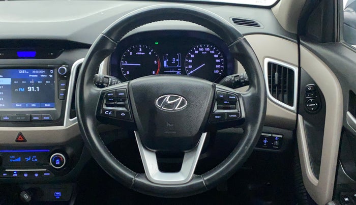 2019 Hyundai Creta SX 1.6 DIESEL, Diesel, Manual, 56,326 km, Steering Wheel Close Up