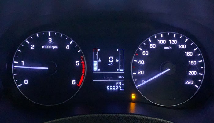 2019 Hyundai Creta SX 1.6 DIESEL, Diesel, Manual, 56,326 km, Odometer Image