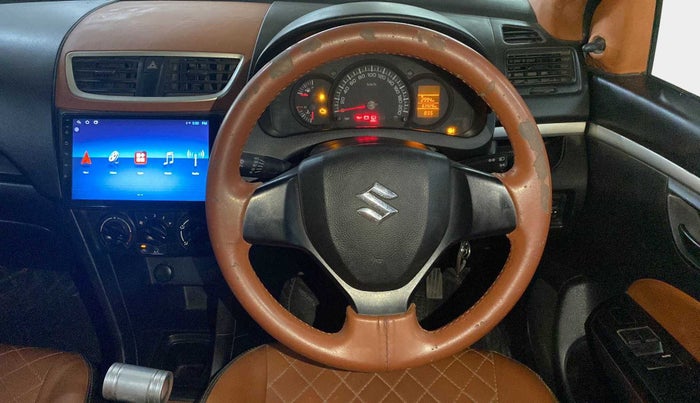 2015 Maruti Swift LXI, Petrol, Manual, 63,928 km, Steering Wheel Close Up