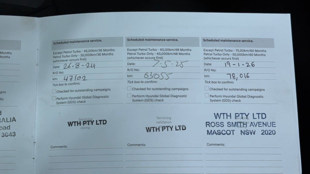 2023 Hyundai Staria Staria, Automatic, 81037 km, Service History