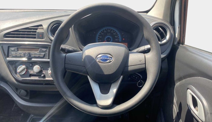 2018 Datsun Redi Go T(O) 1.0 AMT, Petrol, Automatic, 8,510 km, Steering Wheel Close Up