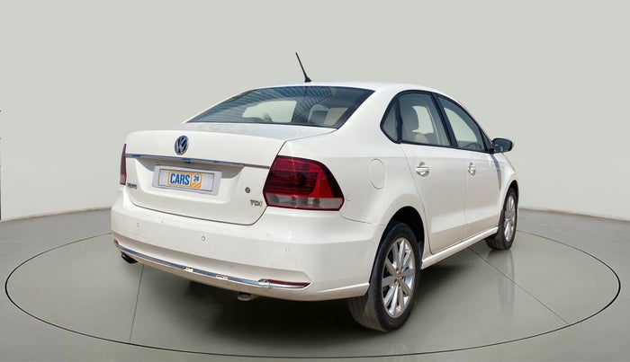 2017 Volkswagen Vento HIGHLINE PLUS 1.5 AT 16 ALLOY, Diesel, Automatic, 96,611 km, Right Back Diagonal