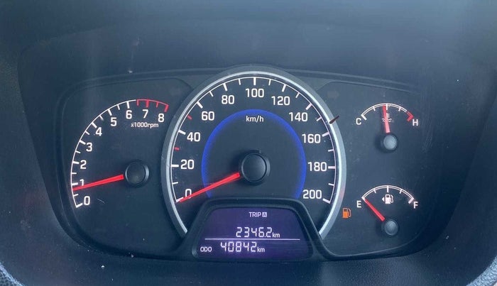 2018 Hyundai Grand i10 SPORTZ 1.2 KAPPA VTVT, Petrol, Manual, 40,832 km, Odometer Image