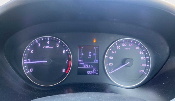 2017 Hyundai Elite i20 ASTA 1.2, Petrol, Manual, 55,291 km, Odometer Image
