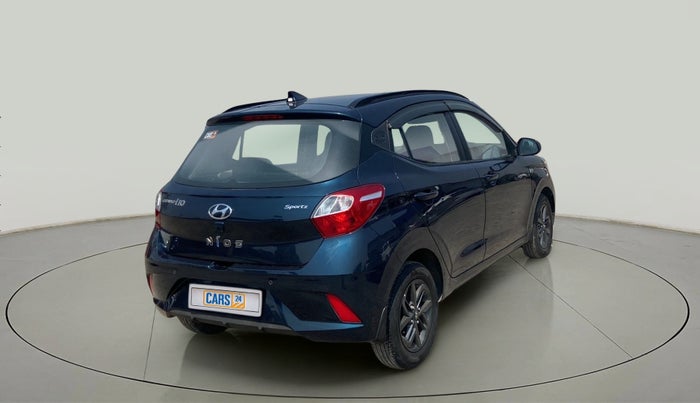 2019 Hyundai GRAND I10 NIOS SPORTZ AMT 1.2 KAPPA VTVT, Petrol, Automatic, 44,625 km, Right Back Diagonal