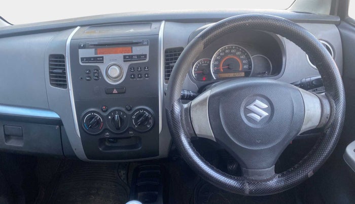 2011 Maruti Wagon R 1.0 VXI, Petrol, Manual, 62,381 km, Steering Wheel Close Up