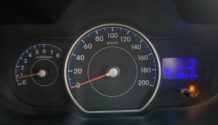 2013 Hyundai i10 SPORTZ 1.2, Petrol, Manual, 66,749 km, Odometer Image