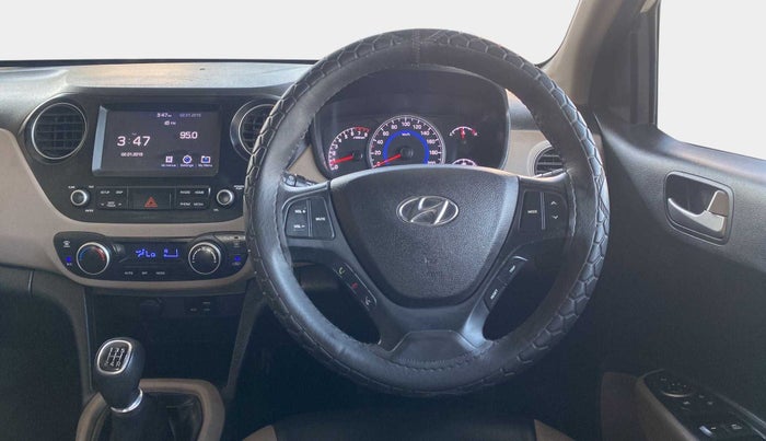 2019 Hyundai Grand i10 ASTA 1.2 KAPPA VTVT, Petrol, Manual, 23,324 km, Steering Wheel Close Up