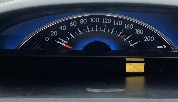 2013 Toyota Etios Liva G, Petrol, Manual, 87,572 km, Odometer Image