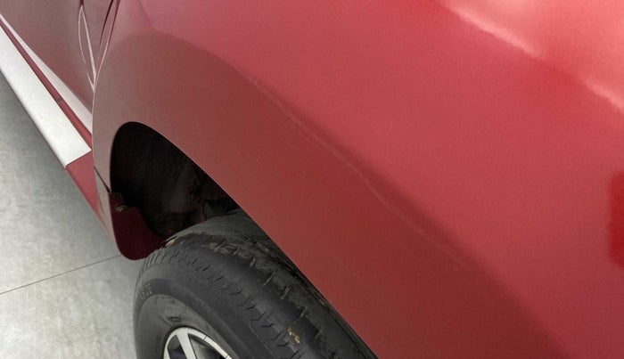 2017 Nissan Terrano XV D THP PREMIUM 110 PS, Diesel, Manual, 1,02,196 km, Left quarter panel - Minor scratches