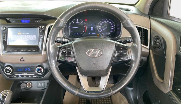 2016 Hyundai Creta SX (O) 1.6 DIESEL, Diesel, Manual, 61,840 km, Steering Wheel Close Up