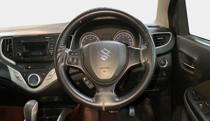 2017 Maruti Baleno ZETA CVT PETROL 1.2, Petrol, Automatic, 28,479 km, Steering Wheel Close Up