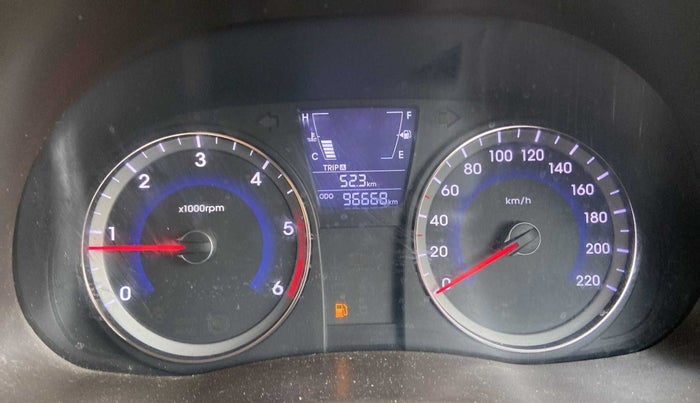 2012 Hyundai Verna FLUIDIC 1.6 CRDI EX, Diesel, Manual, 96,687 km, Odometer Image