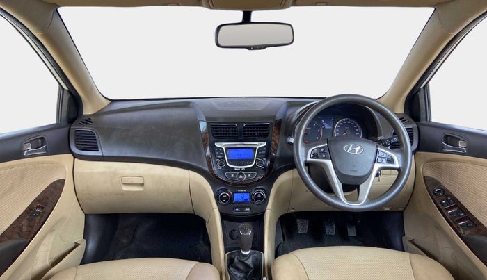 2012 Hyundai Verna FLUIDIC 1.6 CRDI EX, Diesel, Manual, 96,687 km, Dashboard