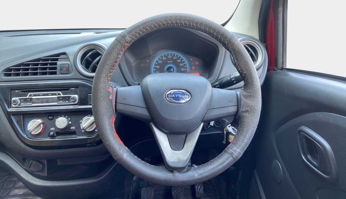 2017 Datsun Redi Go T (O), Petrol, Manual, 20,452 km, Steering Wheel Close Up