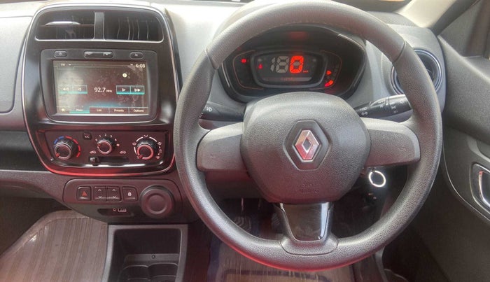 2019 Renault Kwid RXT 1.0 (O), Petrol, Manual, 11,341 km, Steering Wheel Close Up
