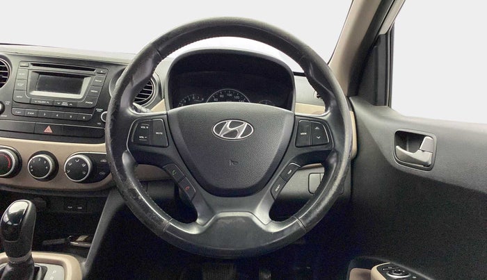 2014 Hyundai Grand i10 ASTA AT 1.2 KAPPA VTVT, Petrol, Automatic, 93,383 km, Steering Wheel Close Up