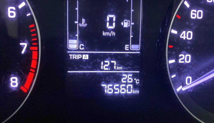 2017 Hyundai Elite i20 MAGNA EXECUTIVE 1.2, Petrol, Manual, 76,542 km, Odometer Image