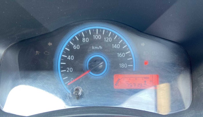 2017 Datsun Redi Go T (O), Petrol, Manual, 75,695 km, Odometer Image