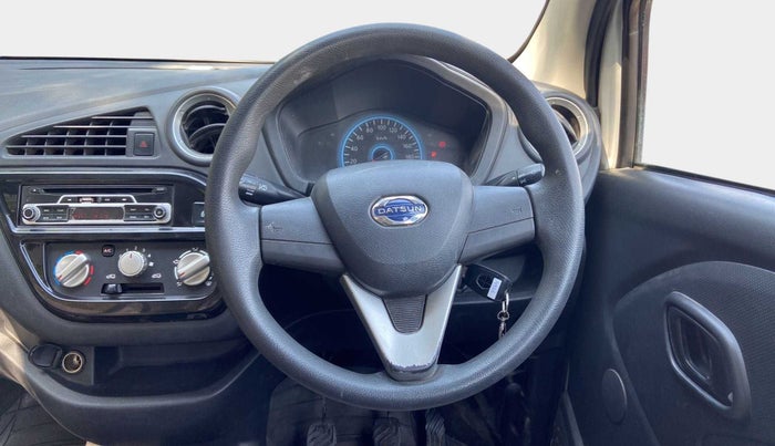 2017 Datsun Redi Go T (O), Petrol, Manual, 75,695 km, Steering Wheel Close Up