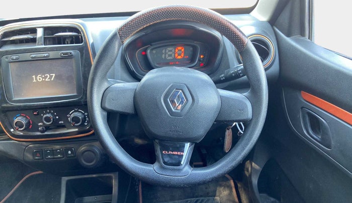 2017 Renault Kwid CLIMBER 1.0, Petrol, Manual, 56,393 km, Steering Wheel Close Up