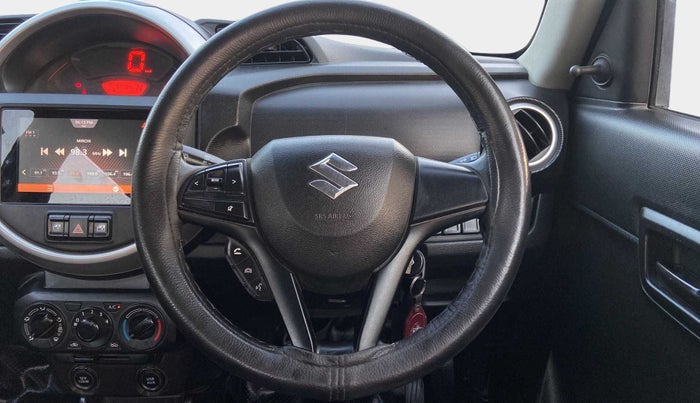 2020 Maruti S PRESSO VXI PLUS AMT, Petrol, Automatic, 58,157 km, Steering Wheel Close Up