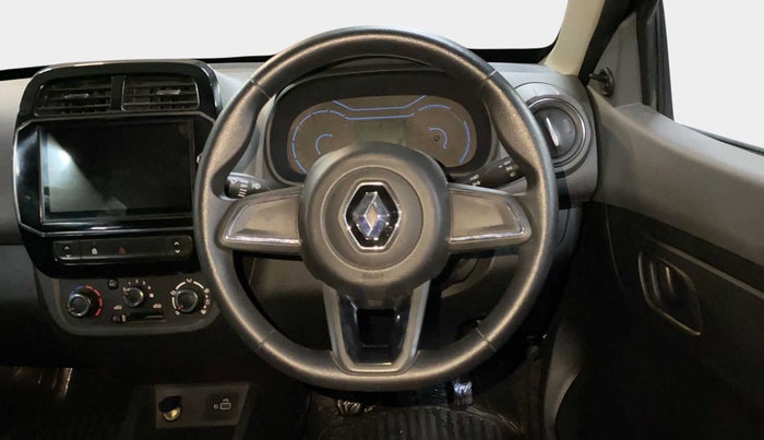 2021 Renault Kwid RXT 1.0 (O), Petrol, Manual, 27,327 km, Steering Wheel Close Up