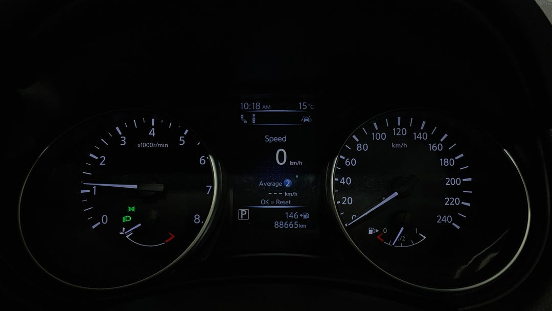 2017 Nissan Qashqai N-tec, Automatic, 88665 km, Odometer View