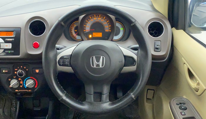 2014 Honda Brio S MT, Petrol, Manual, 74,656 km, Steering Wheel Close Up