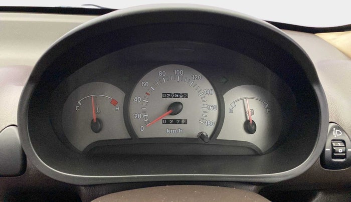 2011 Hyundai Santro Xing GL PLUS, Petrol, Manual, 27,574 km, Odometer Image