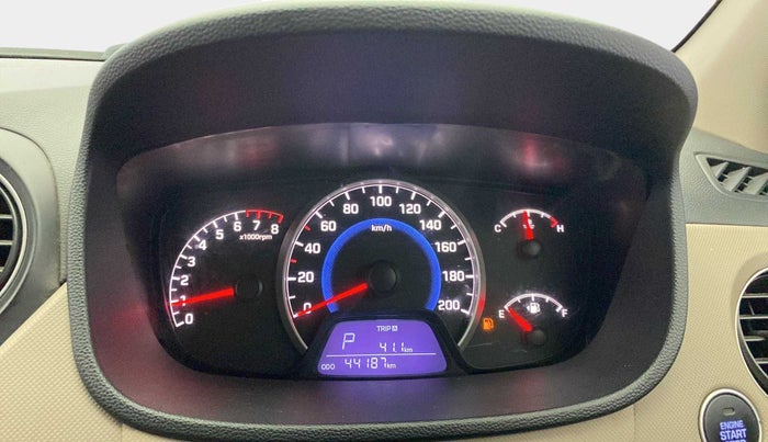 2016 Hyundai Grand i10 ASTA (O) AT 1.2 KAPPA VTVT, Petrol, Automatic, 44,164 km, Odometer Image