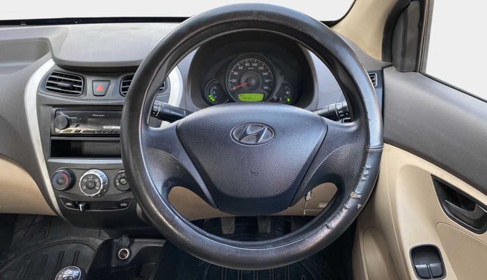 2014 Hyundai Eon ERA +, Petrol, Manual, 49,614 km, Steering Wheel Close Up
