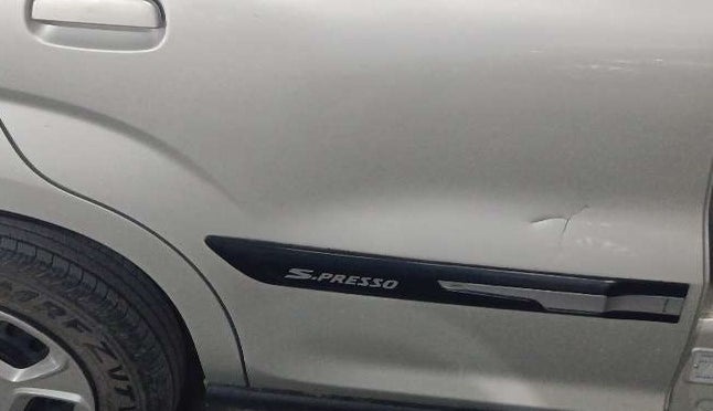 2020 Maruti S PRESSO VXI+, Petrol, Manual, 15,966 km, Right rear door - Slightly dented